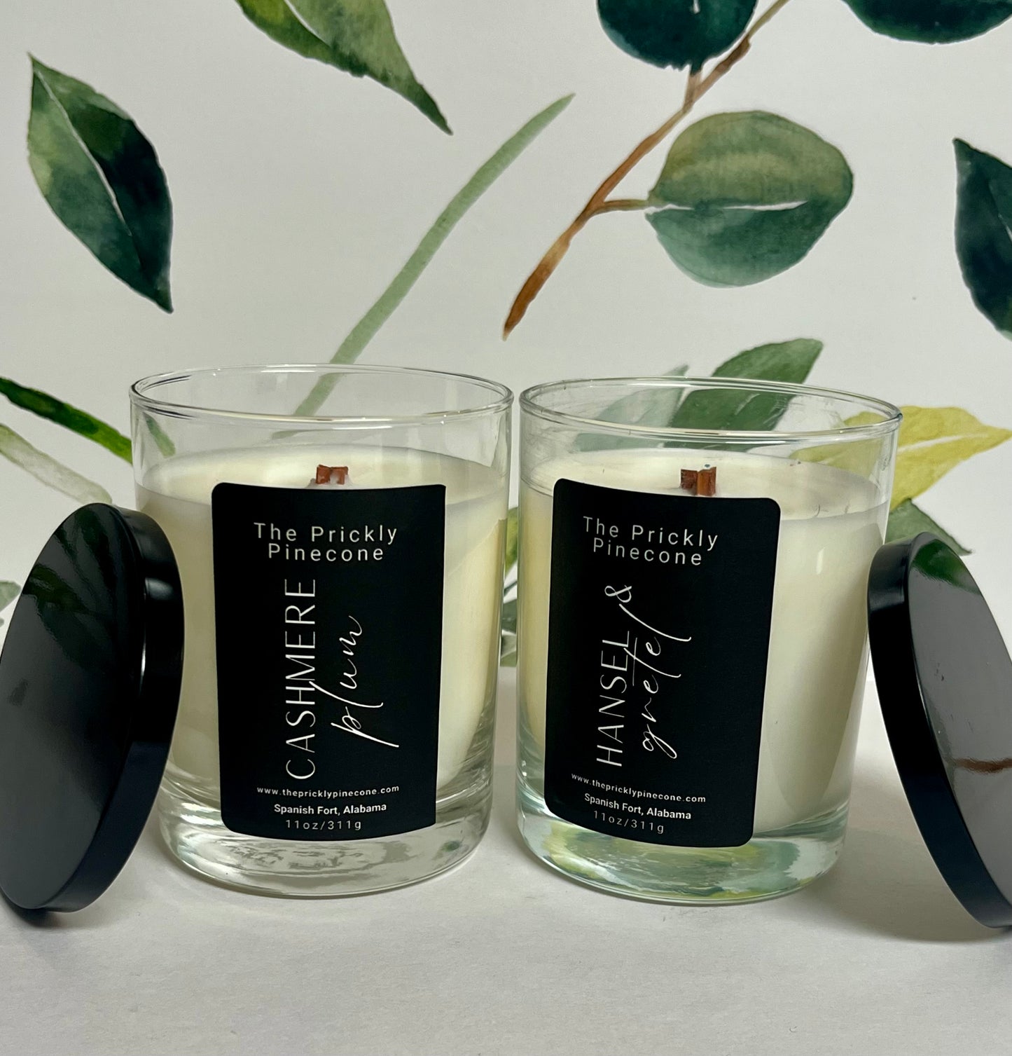 Cashmere + Plum Coco Apricot Wood Wick Candle